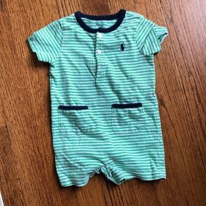 Ralph Lauren Polo Onesie 6M